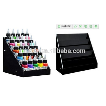 Preço de fábrica carrinho de exibição de tinta de tatuagem 5-tier Rack Organizer contador, grande capacidade de exibição de tinta de tatuagem rack